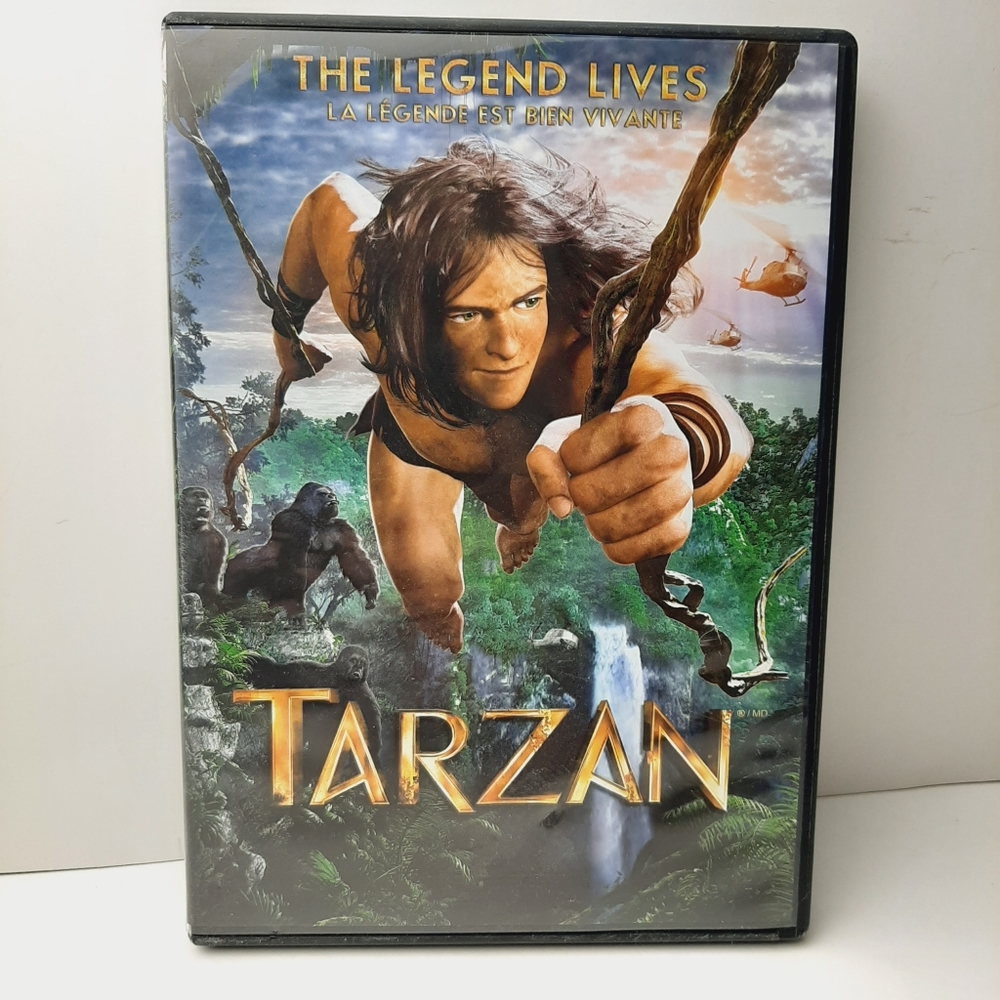 🍒4 for $20🍒 Tarzan - The Legend Lives Bilingual DVD Kids Family Movie